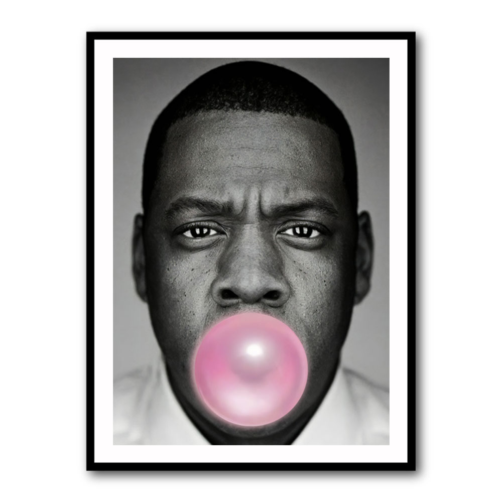 Jay Z Bubble Gum Wall Art